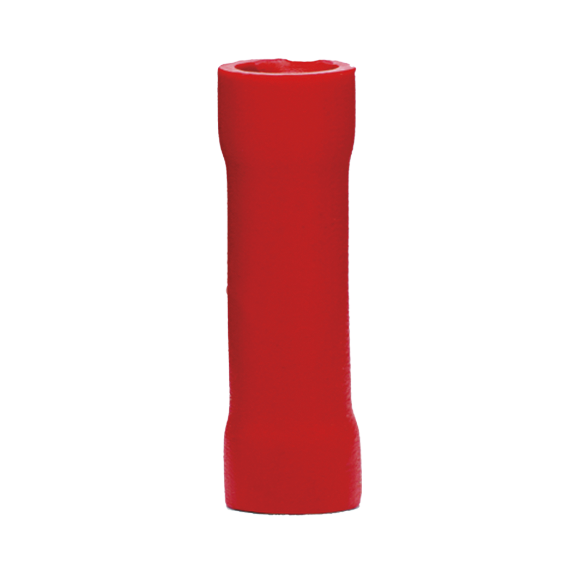 AE-055-90|Conector a tope aislado / 22 - 16 AWG / Rojo / Paquete de 25 piezas